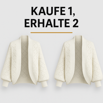 Herbst-Strickmantel – 2 zum Preis von 1