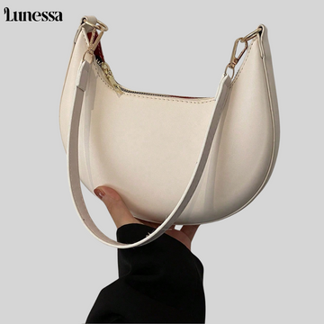 Lunessa™ Aurea Crescent Bag – Minimalismus trifft Eleganz
