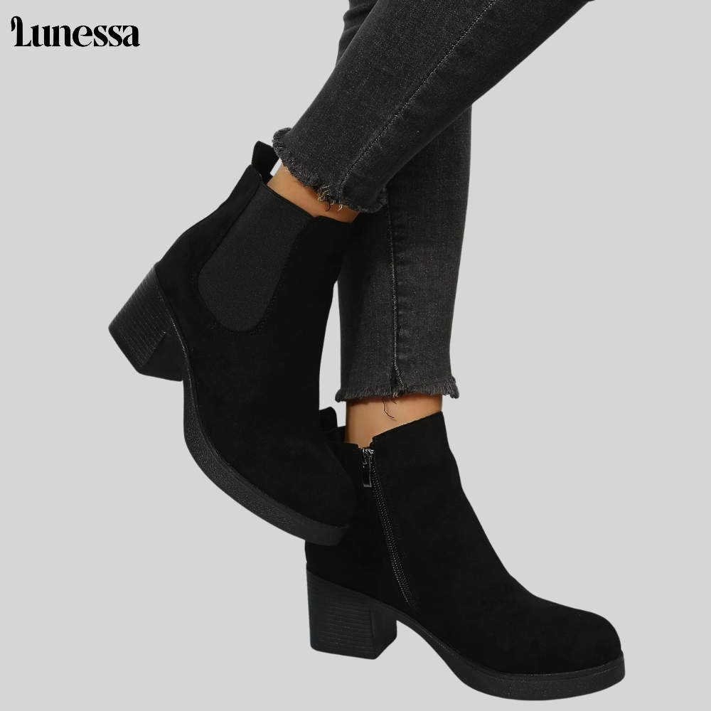 Lunessa™ Milano Chunky Boots – Stil & Komfort vereint