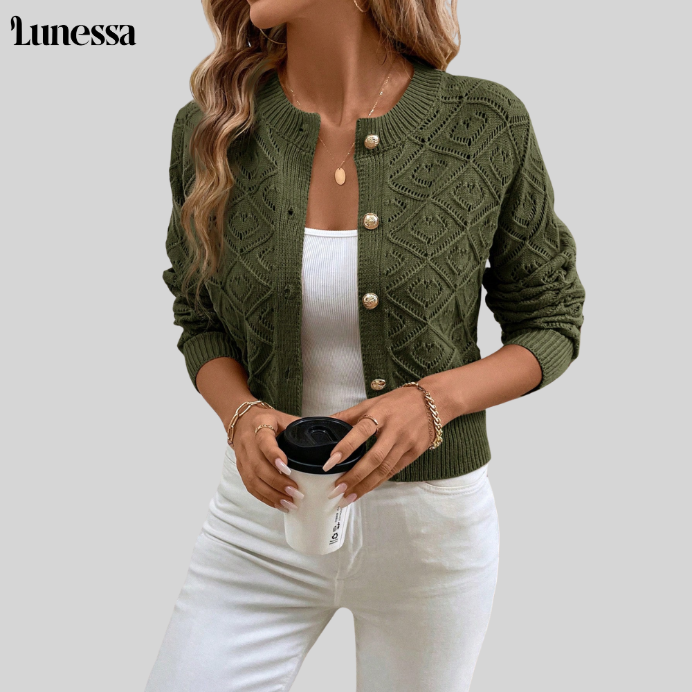 Lunessa™ Emilia Cardigan – Eleganz im Detail
