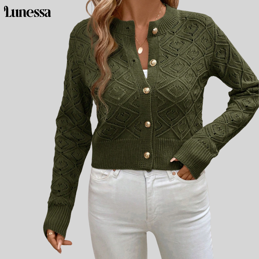 Lunessa™ Emilia Cardigan – Eleganz im Detail