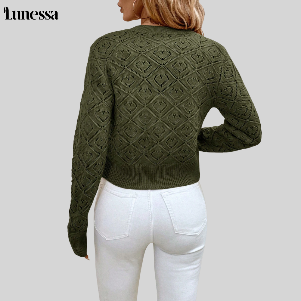 Lunessa™ Emilia Cardigan – Eleganz im Detail