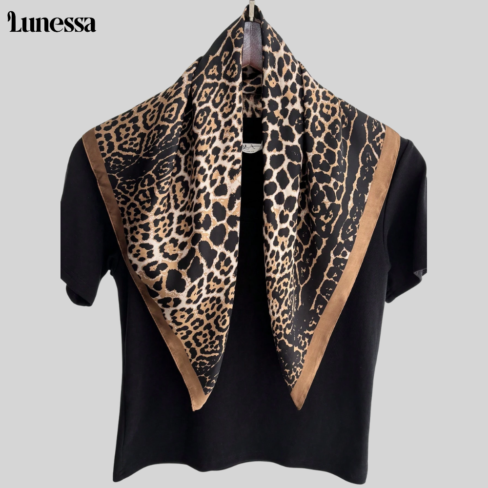 Lunessa™ Seiden-Printschal – Vielseitige Eleganz für jeden Anlass