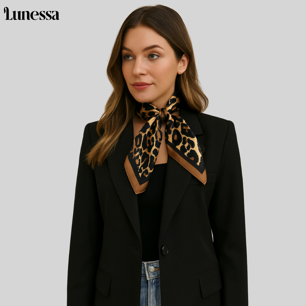 Lunessa™ Seiden-Printschal – Vielseitige Eleganz für jeden Anlass