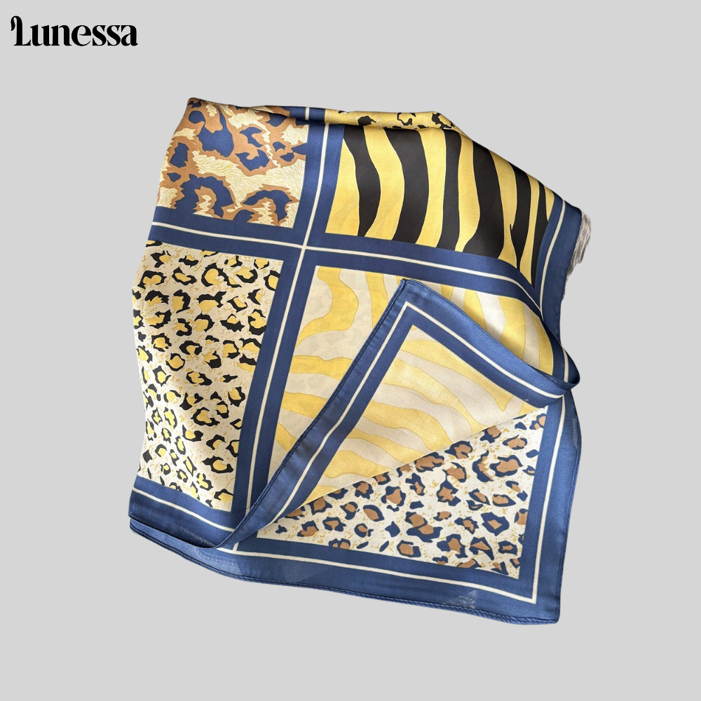 Lunessa™ Seiden-Printschal – Vielseitige Eleganz für jeden Anlass
