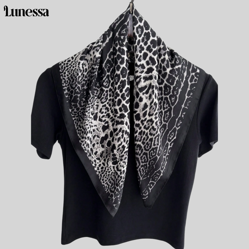 Lunessa™ Seiden-Printschal – Vielseitige Eleganz für jeden Anlass