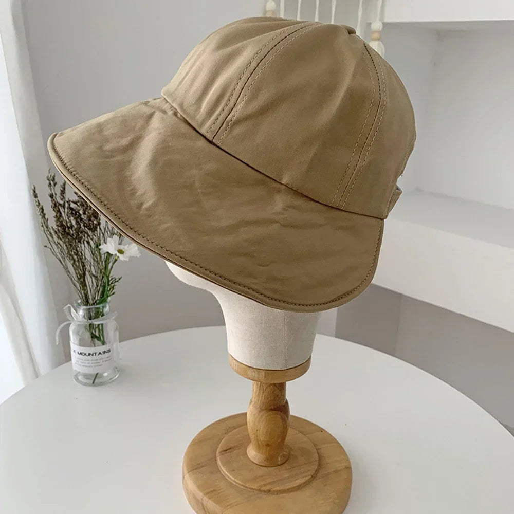 SommerCap – Faltbarer Sonnenhut mit Pferdeschwanz-Öffnung