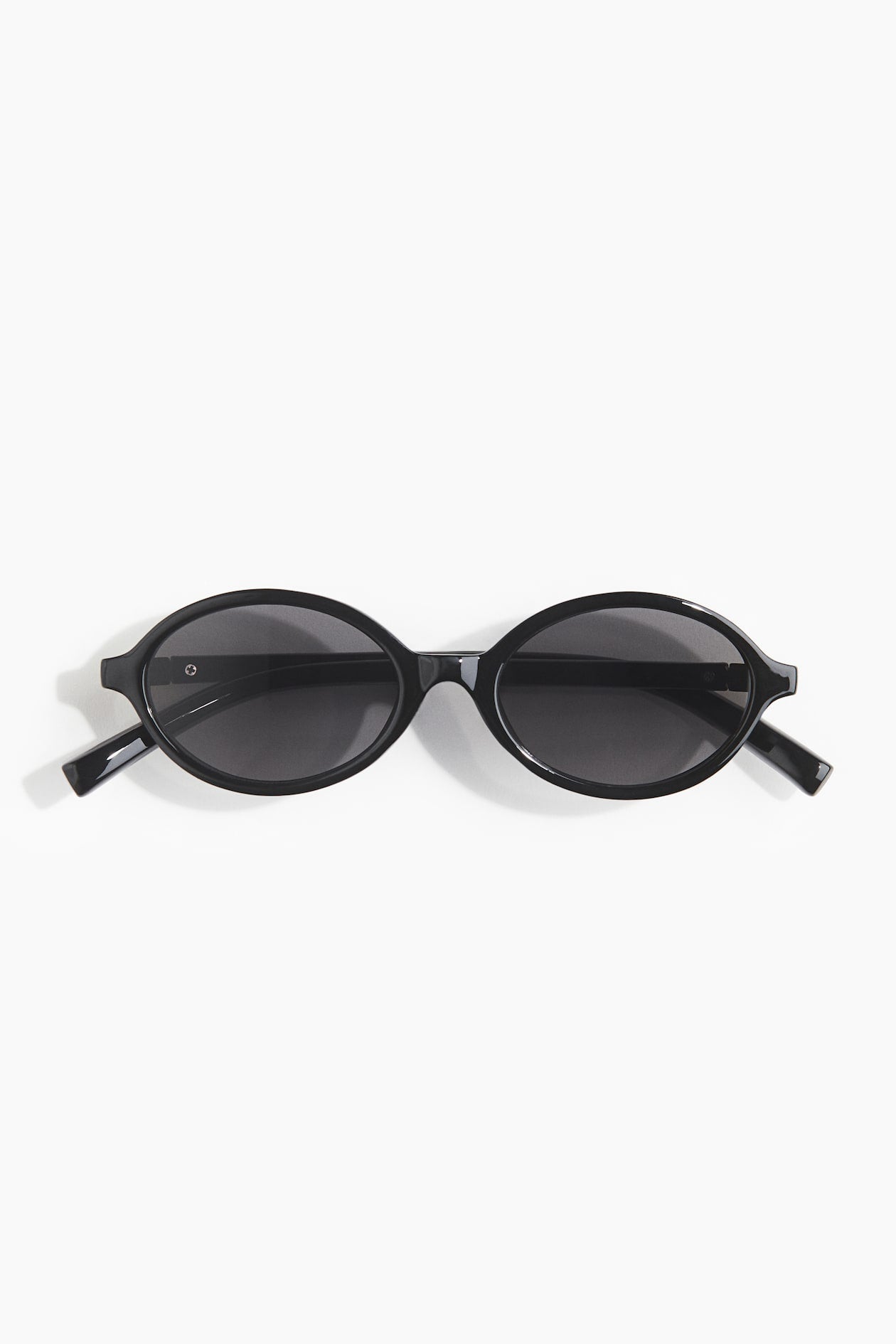Sonnenbrille Oval Noir