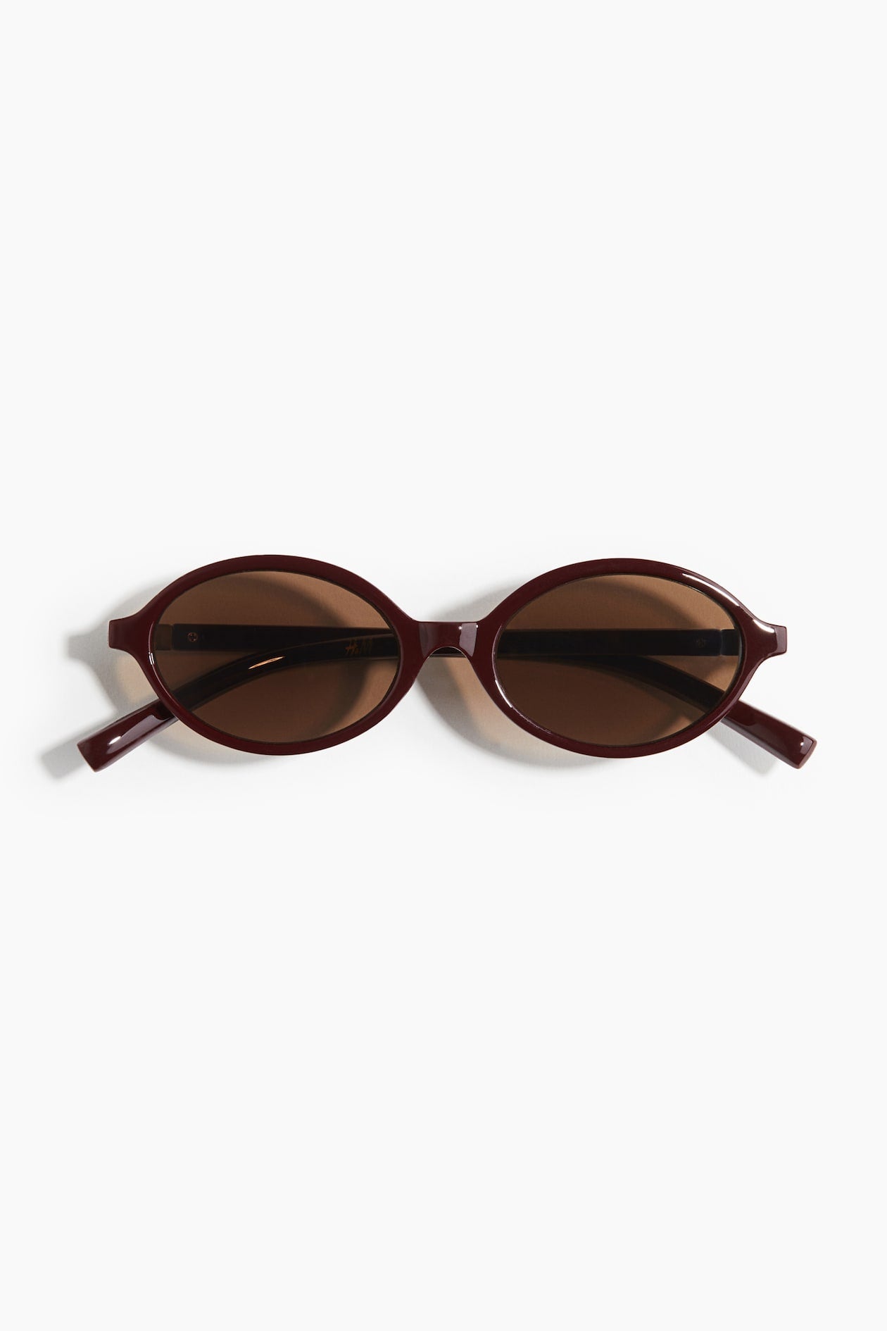 Sonnenbrille Oval Noir