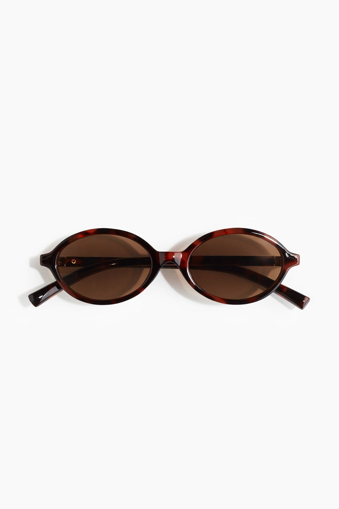 Sonnenbrille Oval Noir