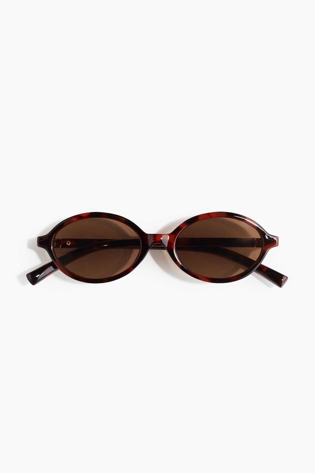 Sonnenbrille Oval Noir