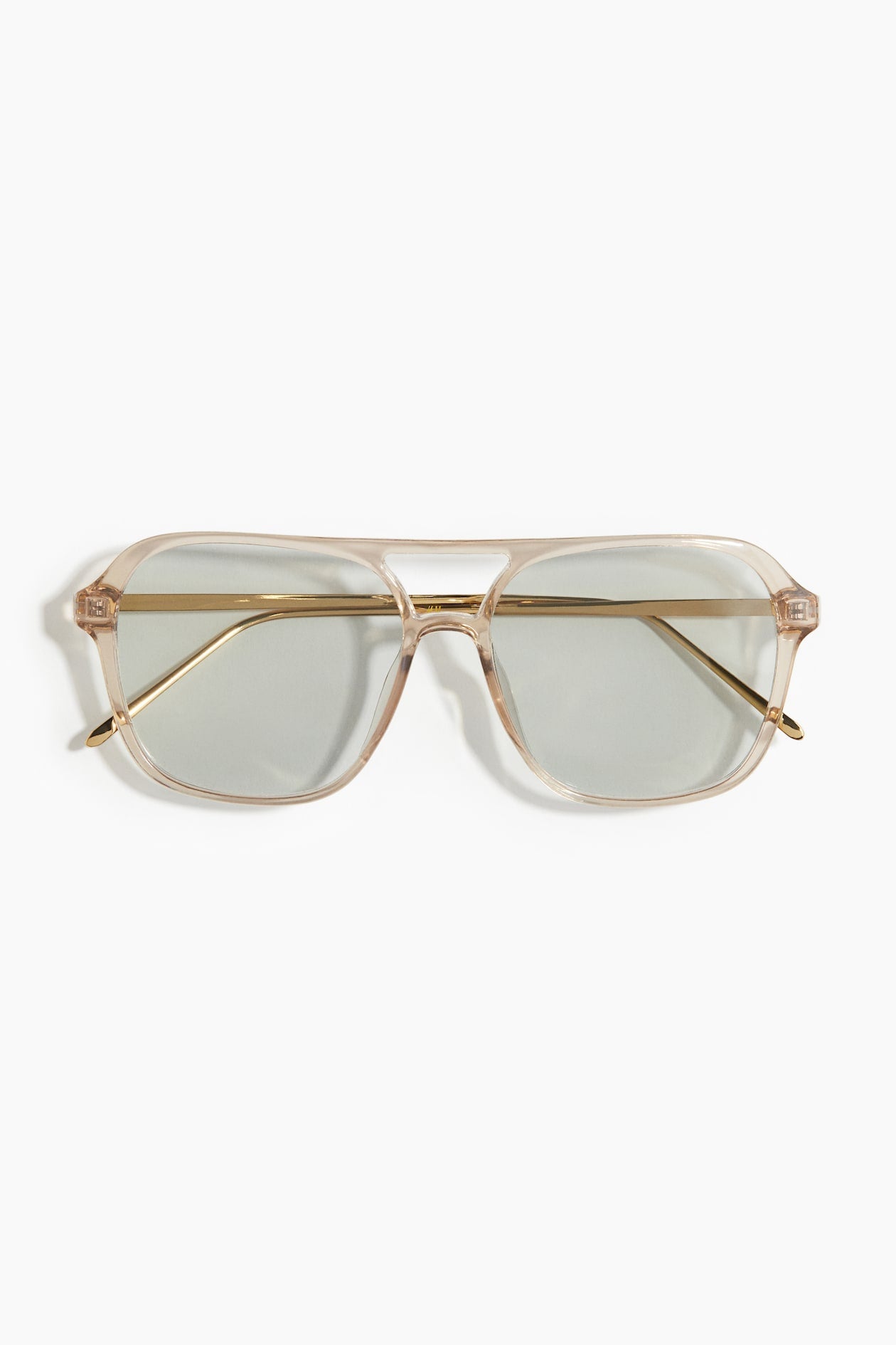 Sonnenbrille Aviator Polar Beige