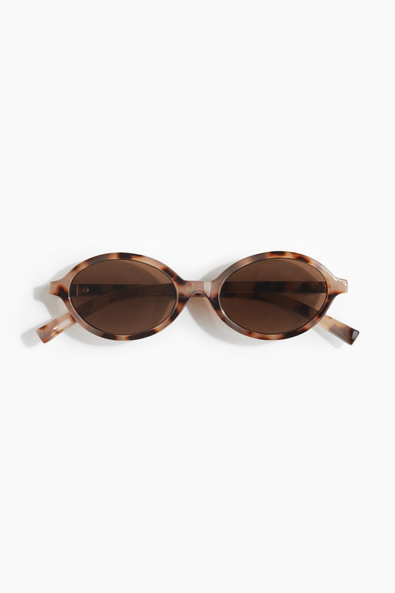 Sonnenbrille Oval Noir