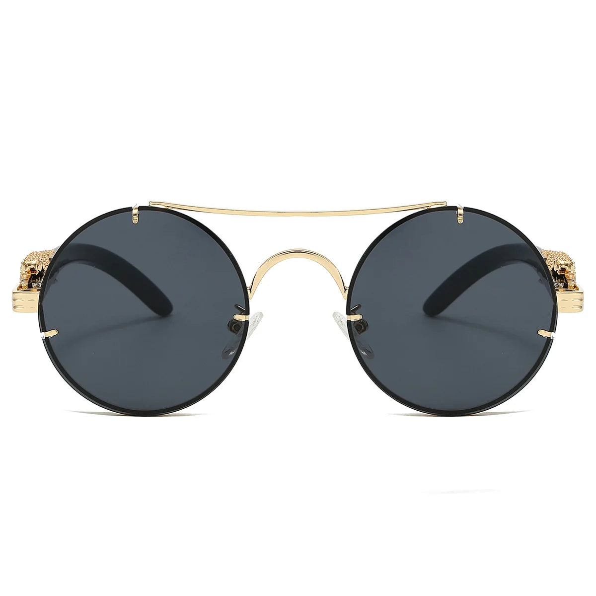 Lunessa™ RetroLux Sonnenbrille – Goldcoffee