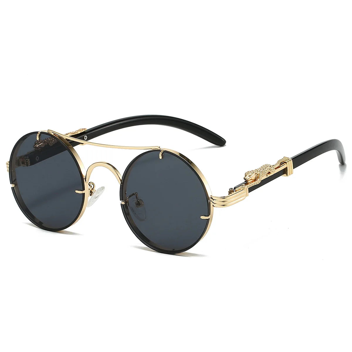 Lunessa™ RetroLux Sonnenbrille – Goldcoffee