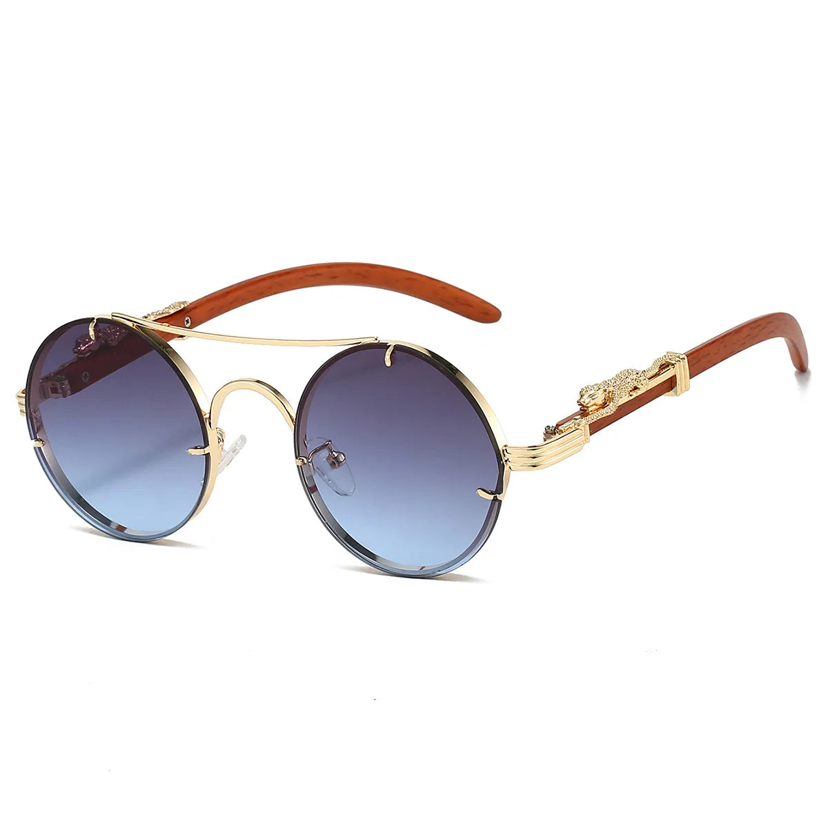 Lunessa™ RetroLux Sonnenbrille – Goldcoffee