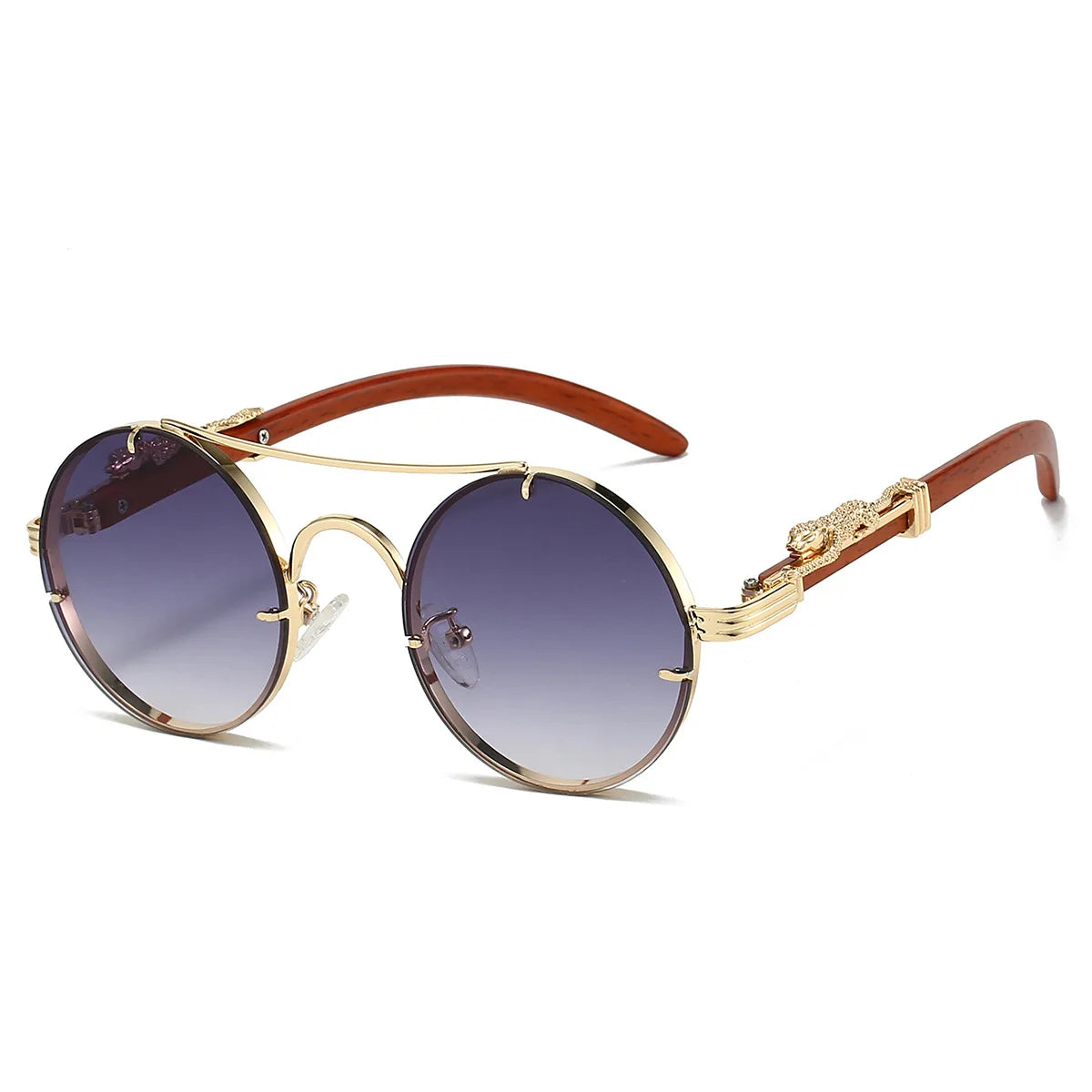 Lunessa™ RetroLux Sonnenbrille – Goldcoffee