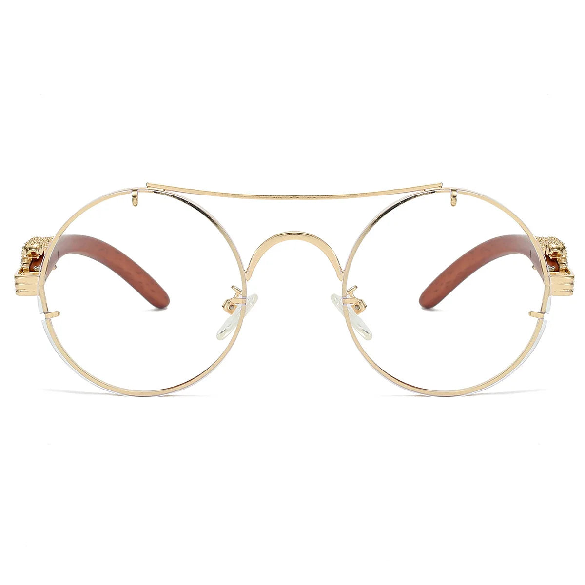 Lunessa™ RetroLux Sonnenbrille – Goldcoffee