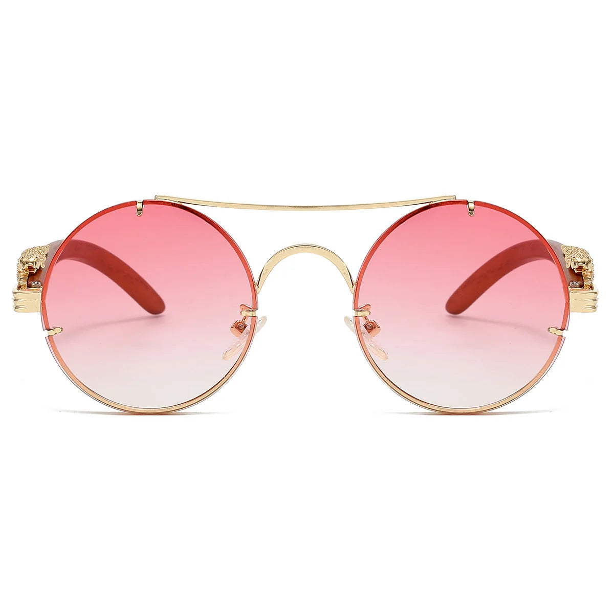 Lunessa™ RetroLux Sonnenbrille – Goldcoffee