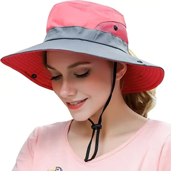 ☀️ Faltbarer Sonnenhut mit 360° UV-Schutz – Leicht, stilvoll, immer dabei!