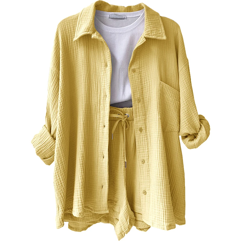 Casual Sommer-Outfit | Oversize-Hemd & High-Waist-Shorts – Fresh & Chic