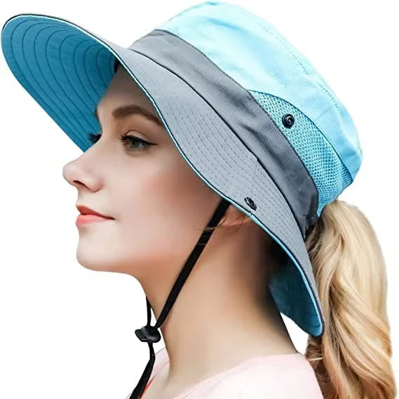 ☀️ Faltbarer Sonnenhut mit 360° UV-Schutz – Leicht, stilvoll, immer dabei!