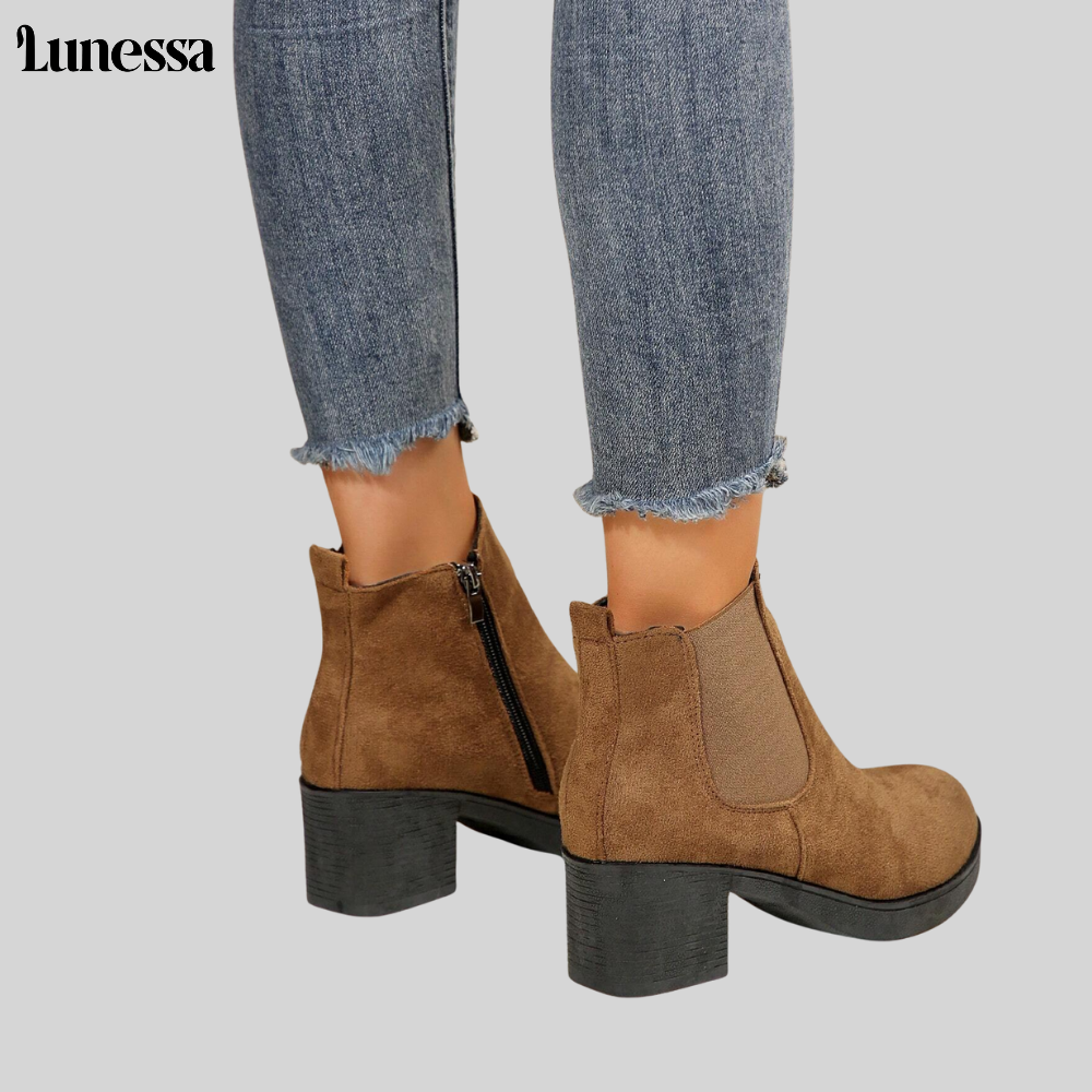 Lunessa™ Milano Chunky Boots – Stil & Komfort vereint