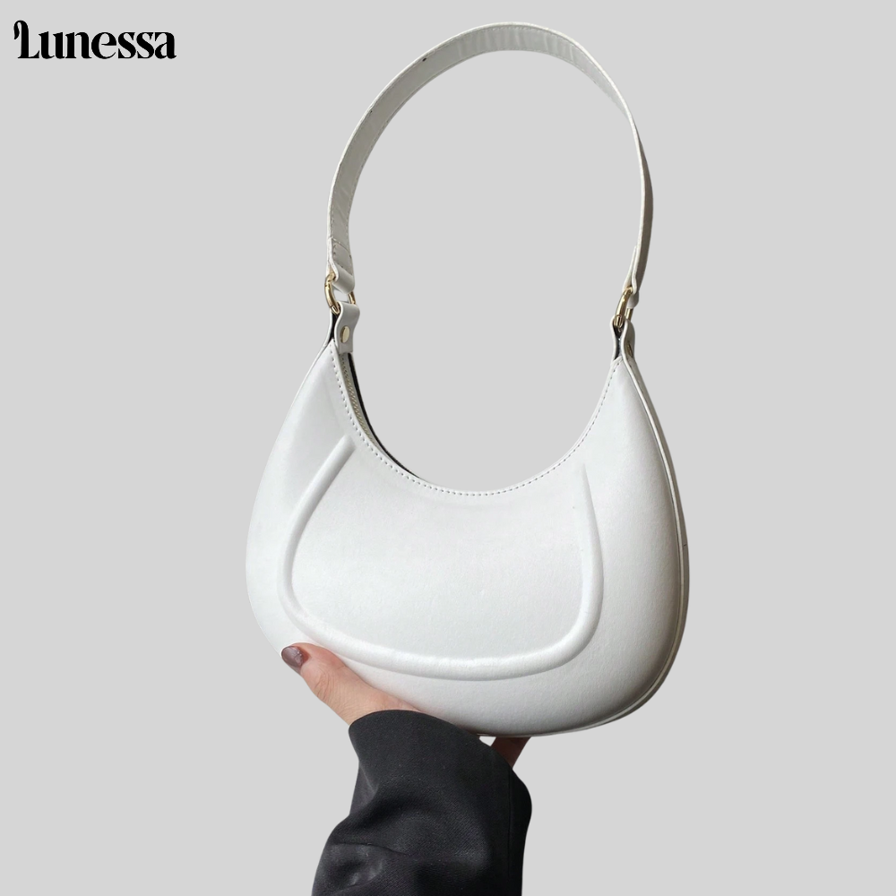 Lunessa™ Aurea Crescent Bag – Minimalismus trifft Eleganz