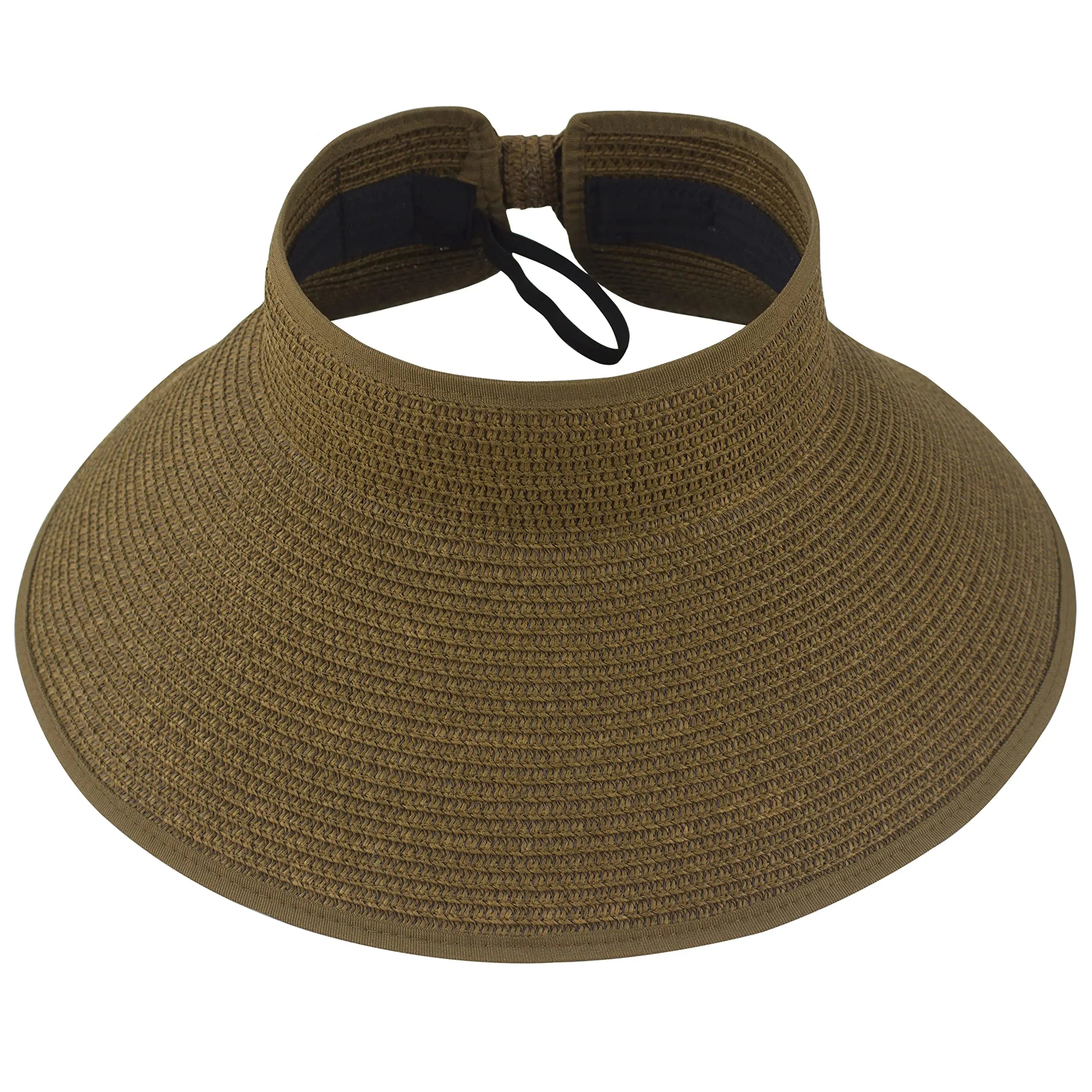 SonnenVisor – Faltbarer Strohhut mit UV-Schutz