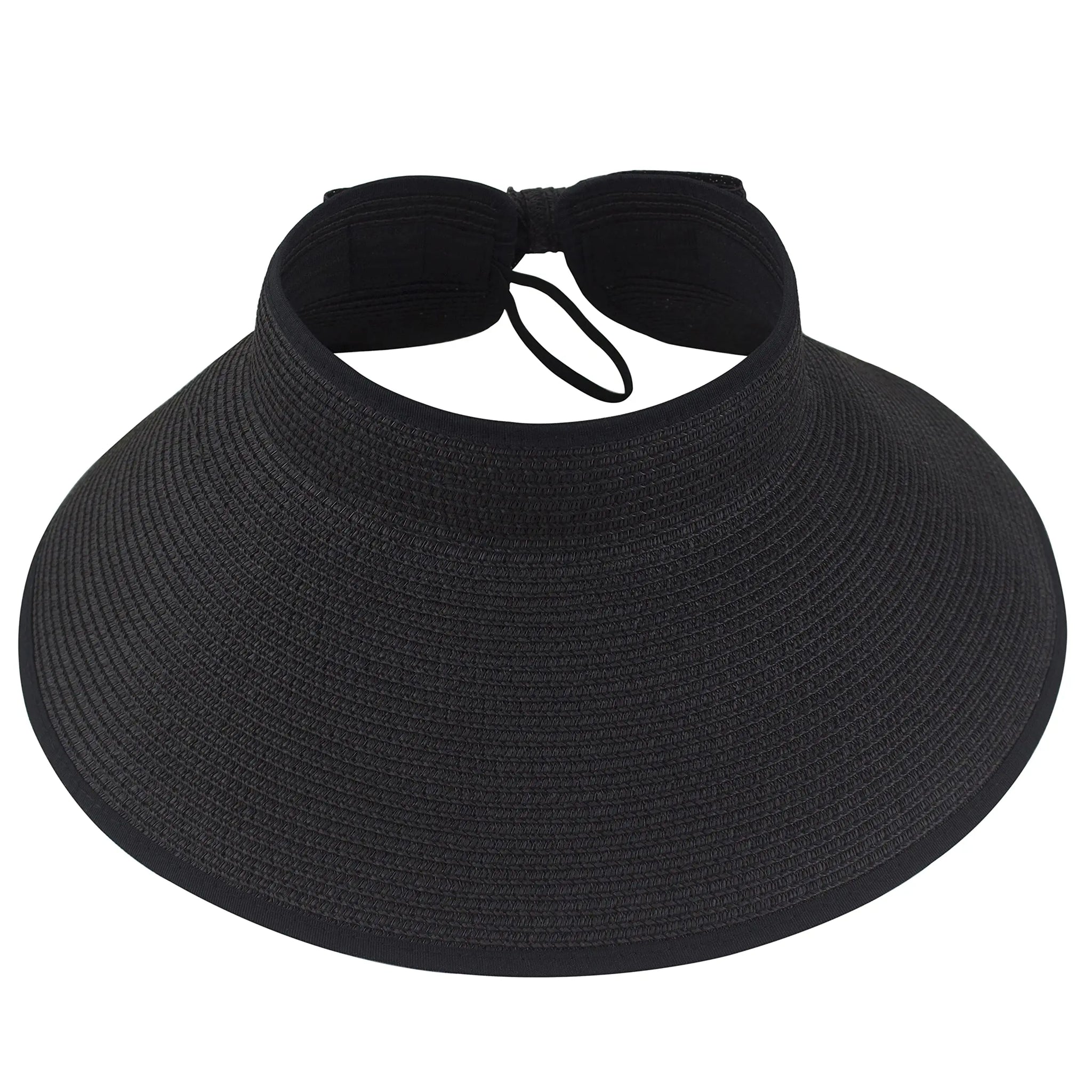 SonnenVisor – Faltbarer Strohhut mit UV-Schutz