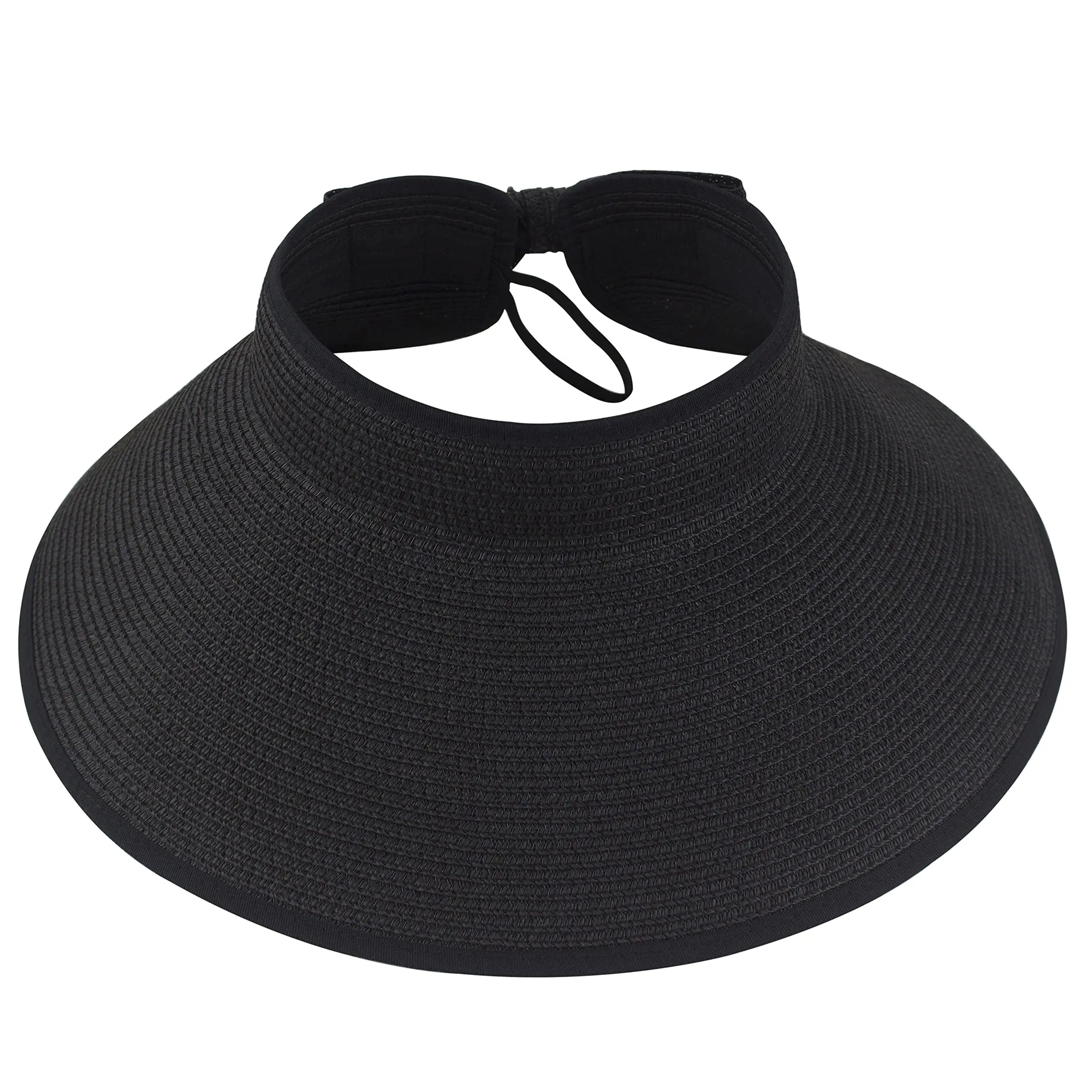SonnenVisor – Faltbarer Strohhut mit UV-Schutz