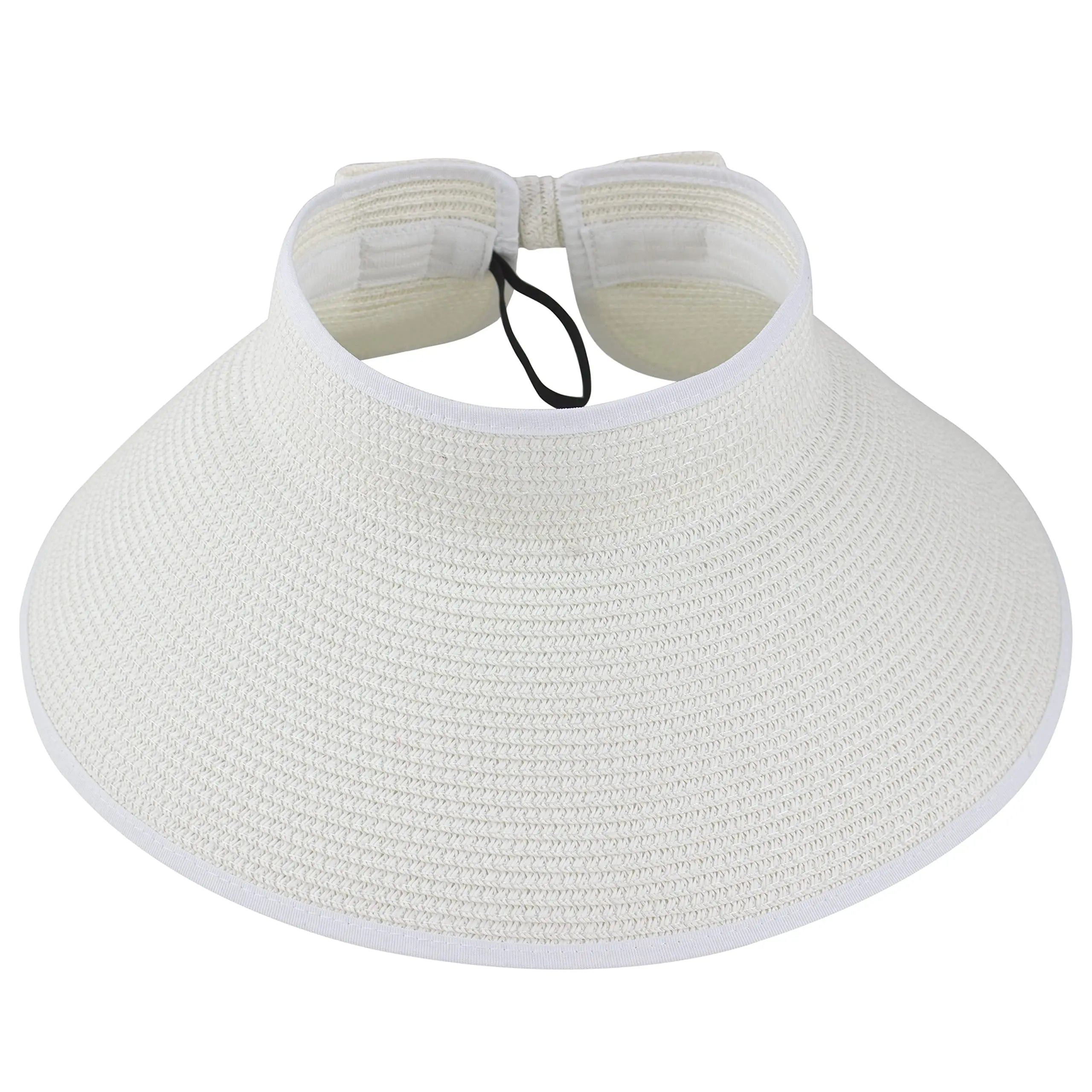 SonnenVisor – Faltbarer Strohhut mit UV-Schutz