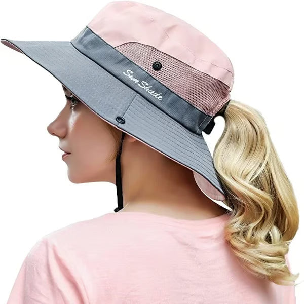 ☀️ Faltbarer Sonnenhut mit 360° UV-Schutz – Leicht, stilvoll, immer dabei!